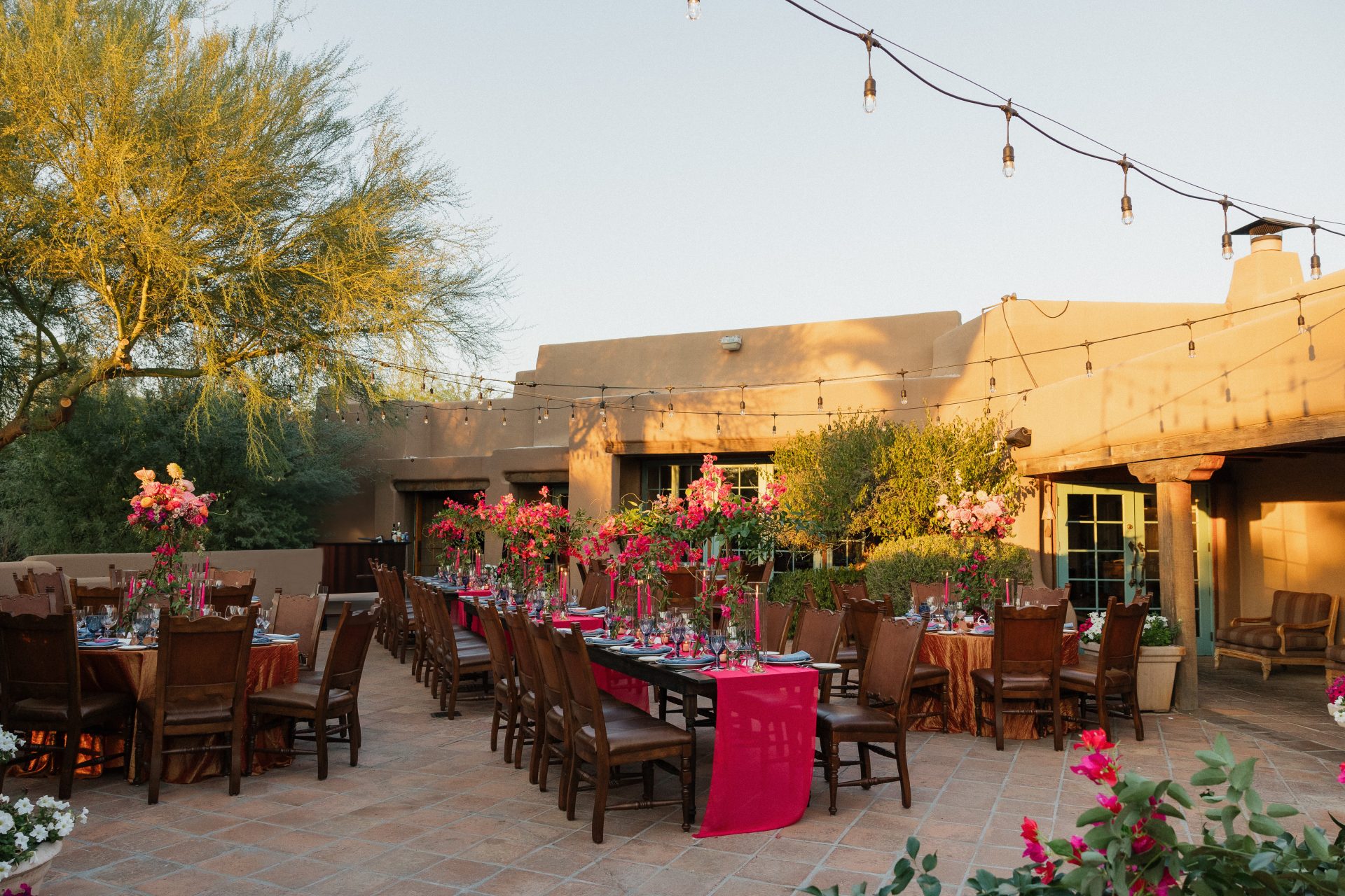 The Hideaway Patio at The Hermosa Inn